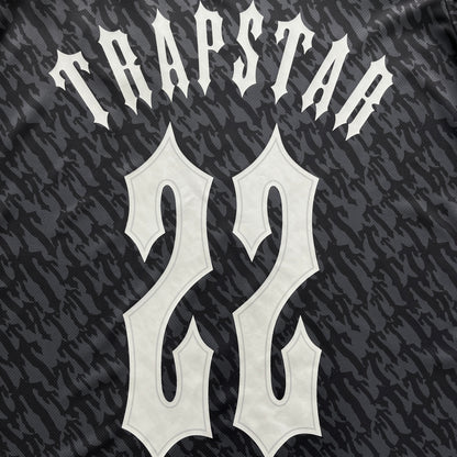 Trapstar Football T-Shirt “Grey Red”