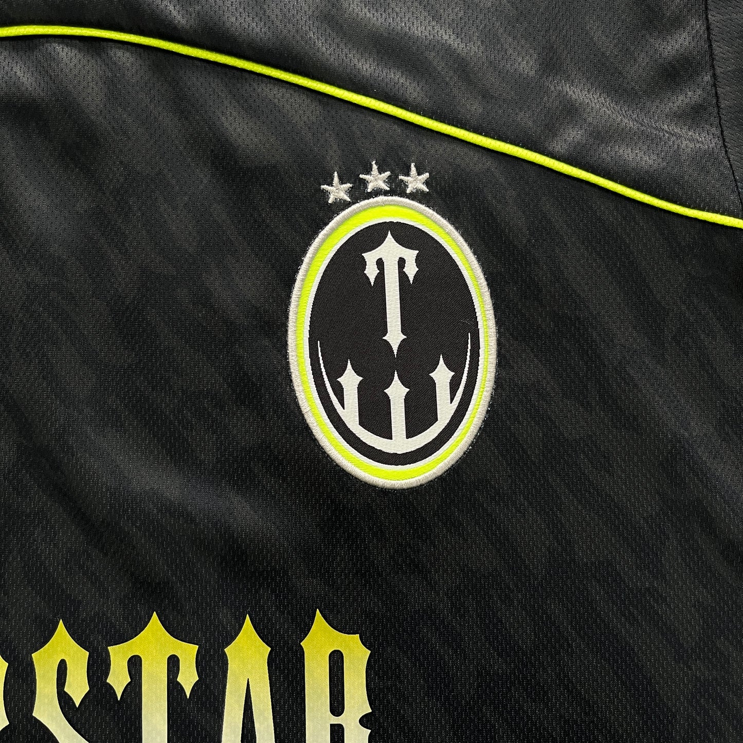 Trapstar Football T-Shirt “Black Lime”