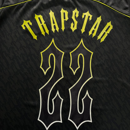 Trapstar Football T-Shirt “Black Lime”