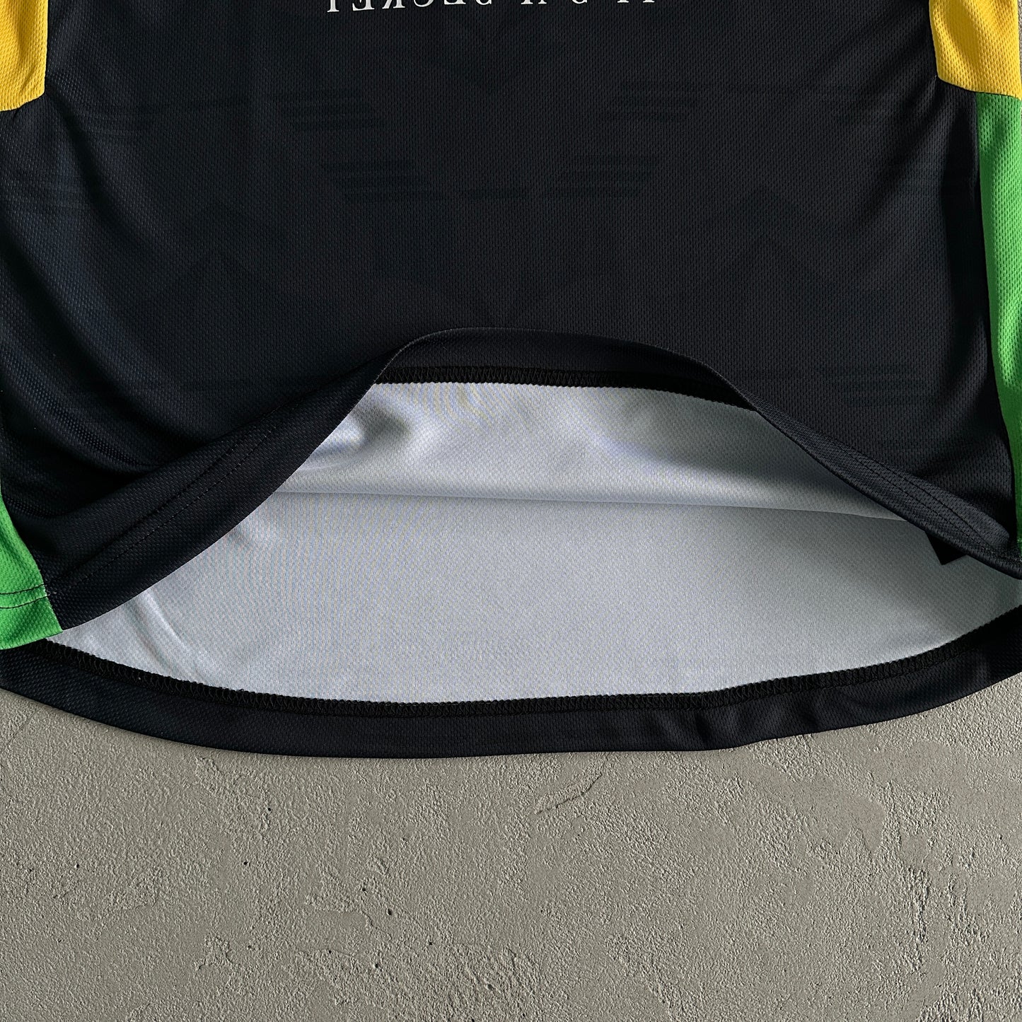 Trapstar Football T-Shirt “Black Yellow Green”