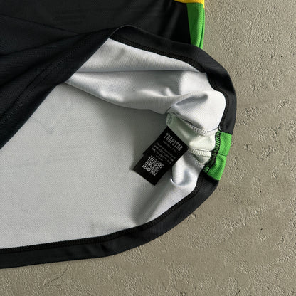 Trapstar Football T-Shirt “Black Yellow Green”