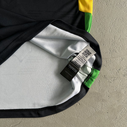 Trapstar Football T-Shirt “Black Yellow Green”