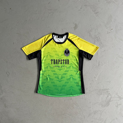 Trapstar Football T-Shirt “Yellow Green”