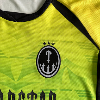 Trapstar Football T-Shirt “Yellow Green”