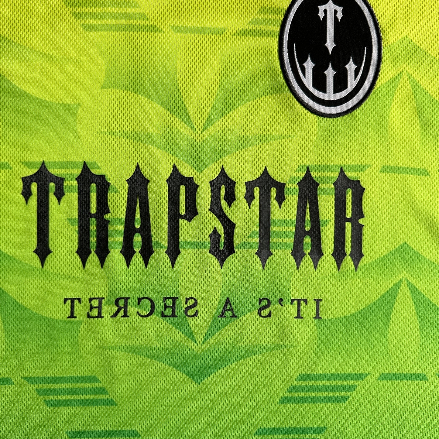 Trapstar Football T-Shirt “Yellow Green”