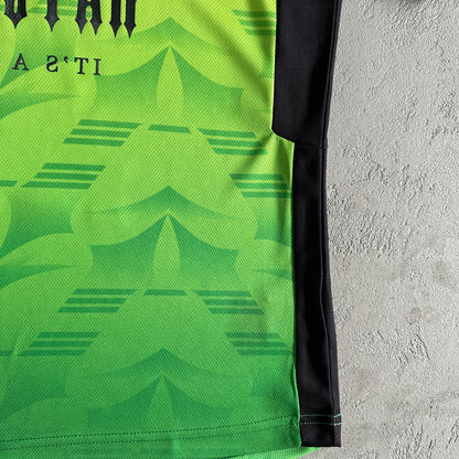 Trapstar Football T-Shirt “Yellow Green”