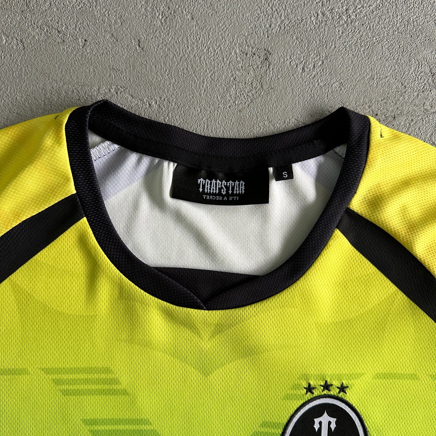 Trapstar Football T-Shirt “Yellow Green”