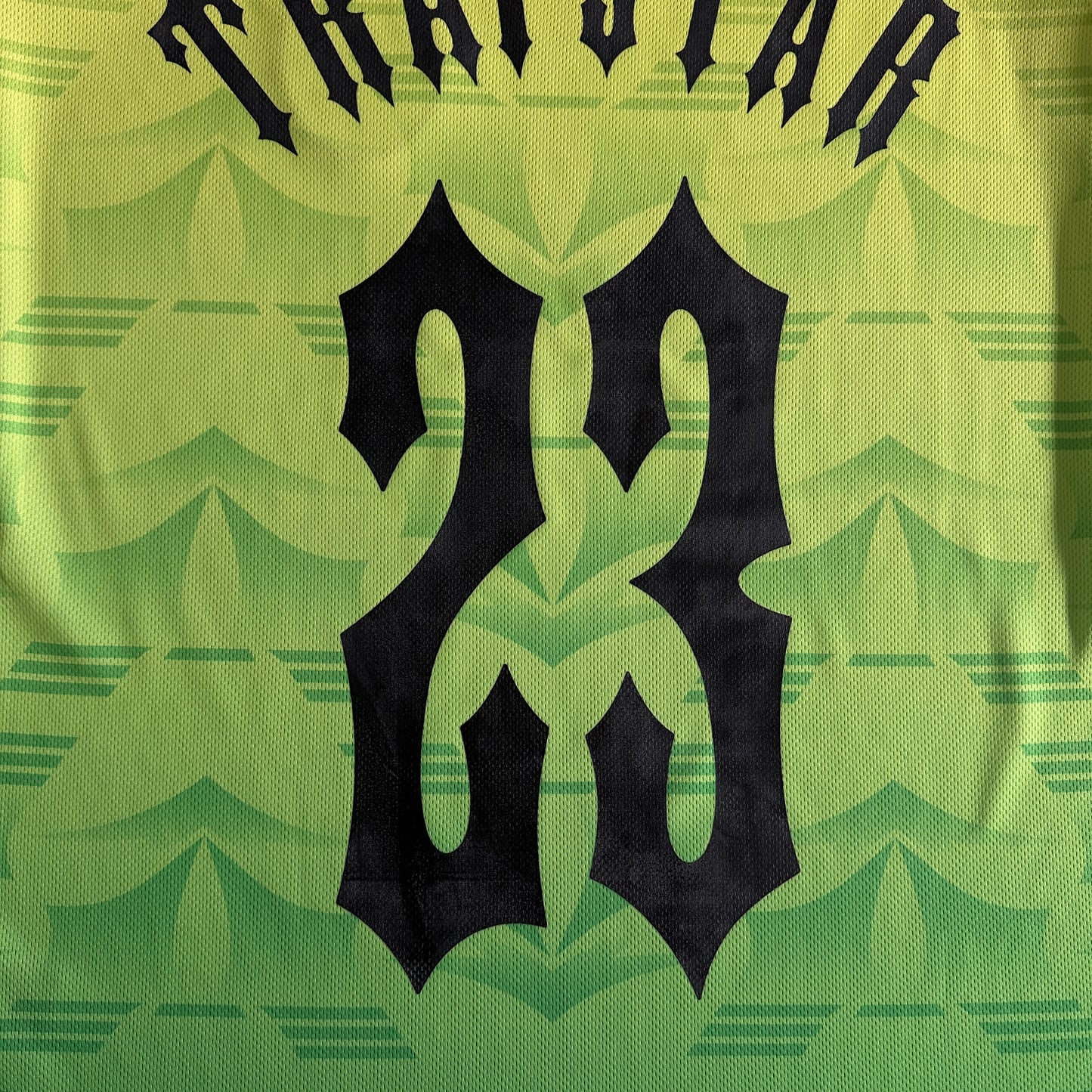 Trapstar Football T-Shirt “Yellow Green”