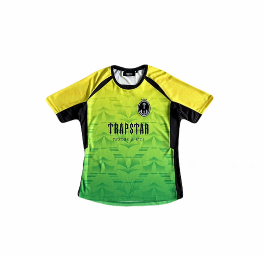 Trapstar Football T-Shirt “Yellow Green”