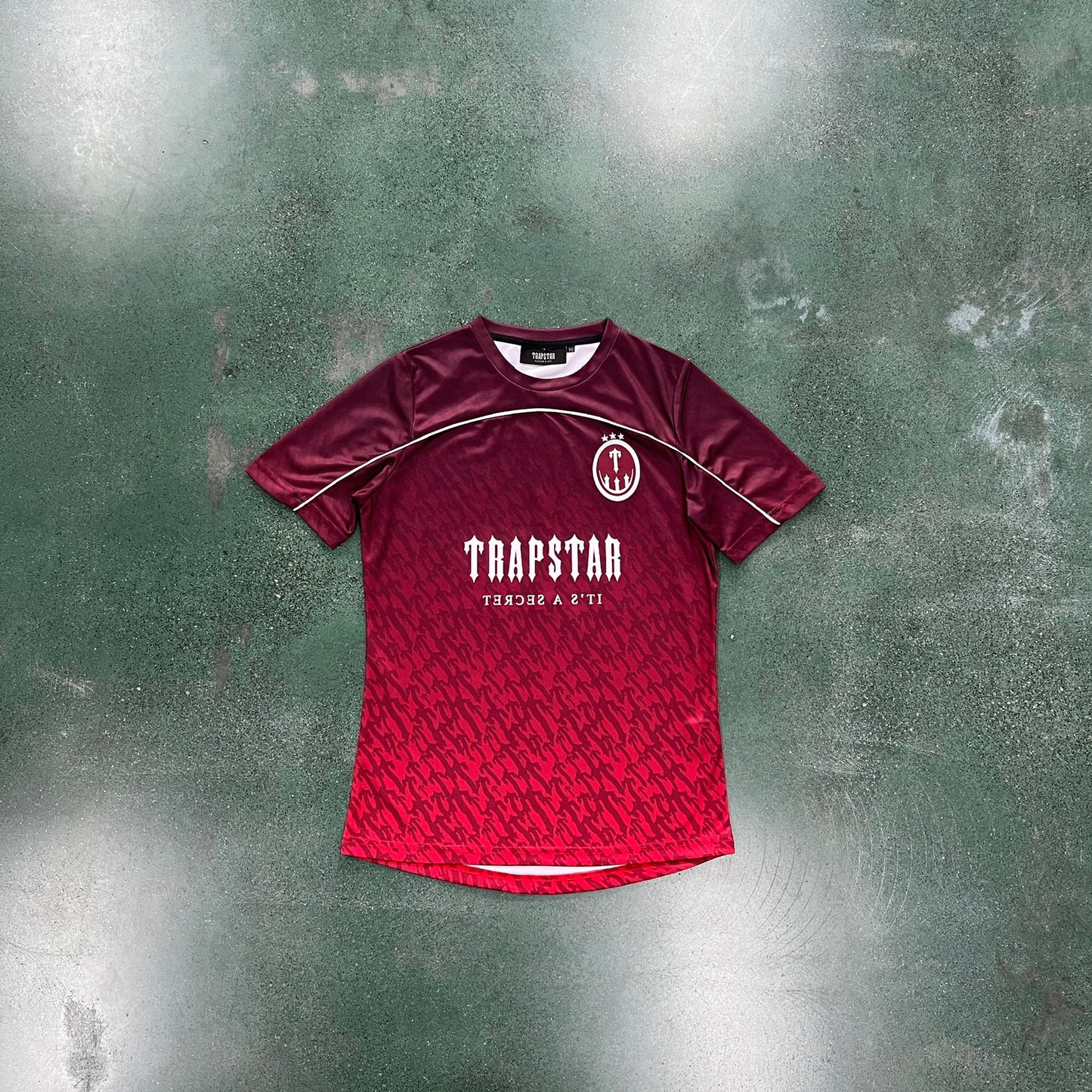 Trapstar Football T-Shirt “Red”