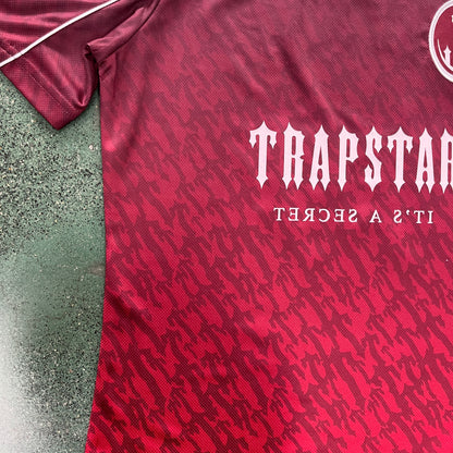 Trapstar Football T-Shirt “Red”