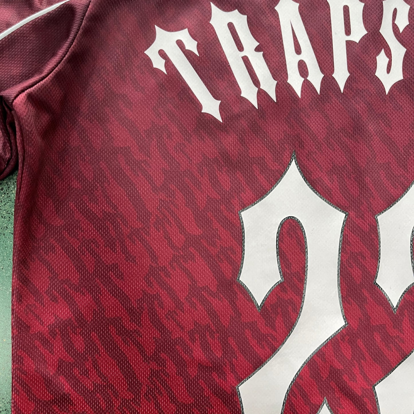 Trapstar Football T-Shirt “Red”