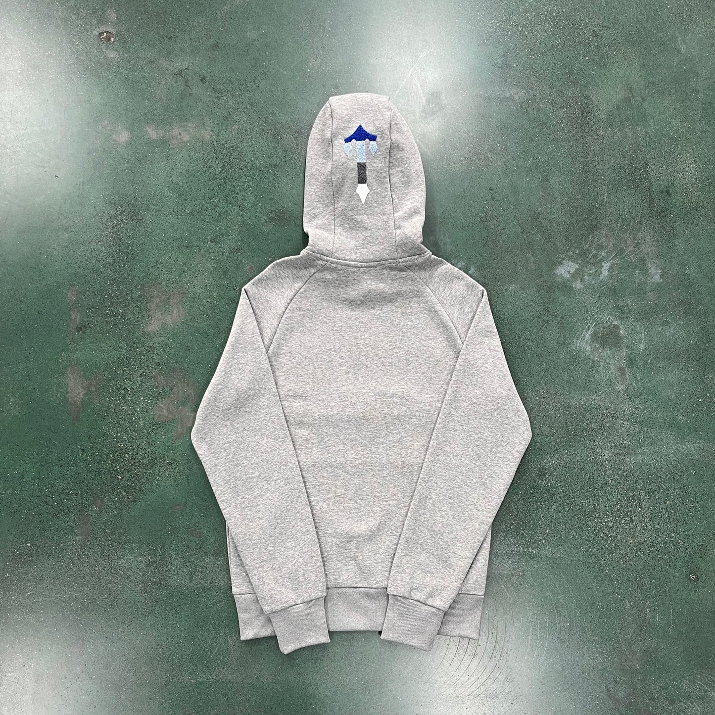 Conjunto Trapstar Chenille Decoded 2.0 Hoodie “Grey”
