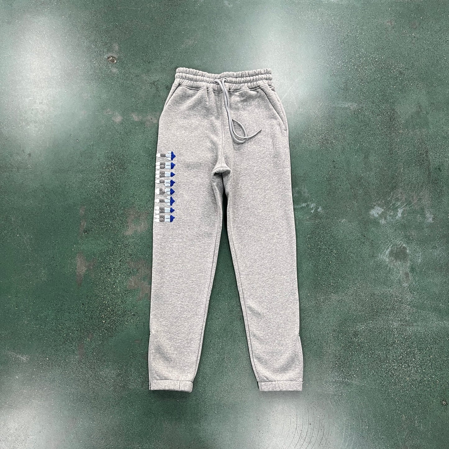 Conjunto Trapstar Chenille Decoded 2.0 Hoodie “Grey”