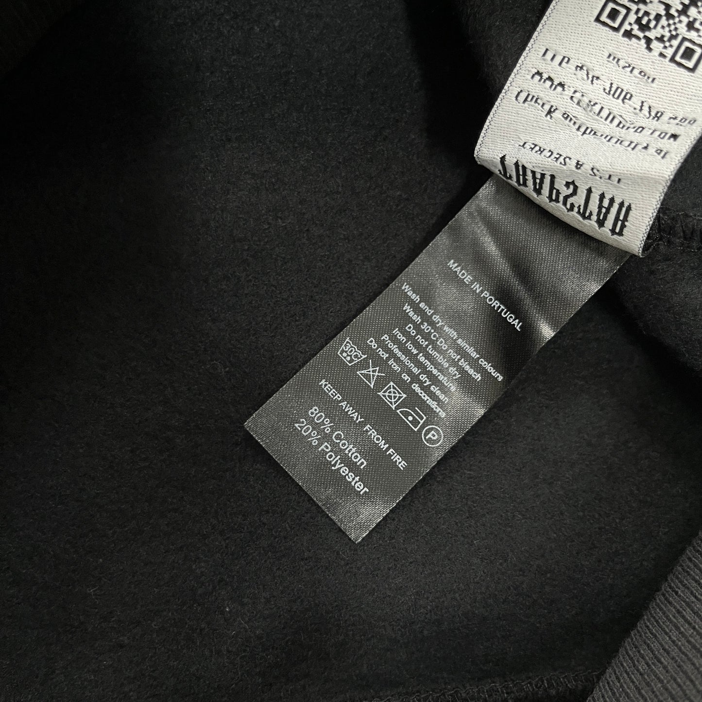 Conjunto Trapstar Chenille Decoded 2.0 Hoodie “Black”