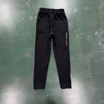 Conjunto Trapstar Chenille Decoded 2.0 Hoodie “Black”